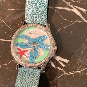 Blauling watch with stingray band